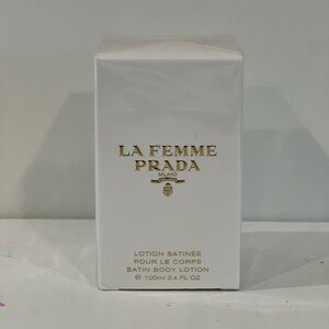 Prada La Femme Lotion 3.4 Oz New Sealed Box Authentic